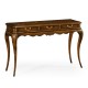 French style walnut console