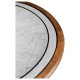 Églomisé & Walnut Round Wine Table