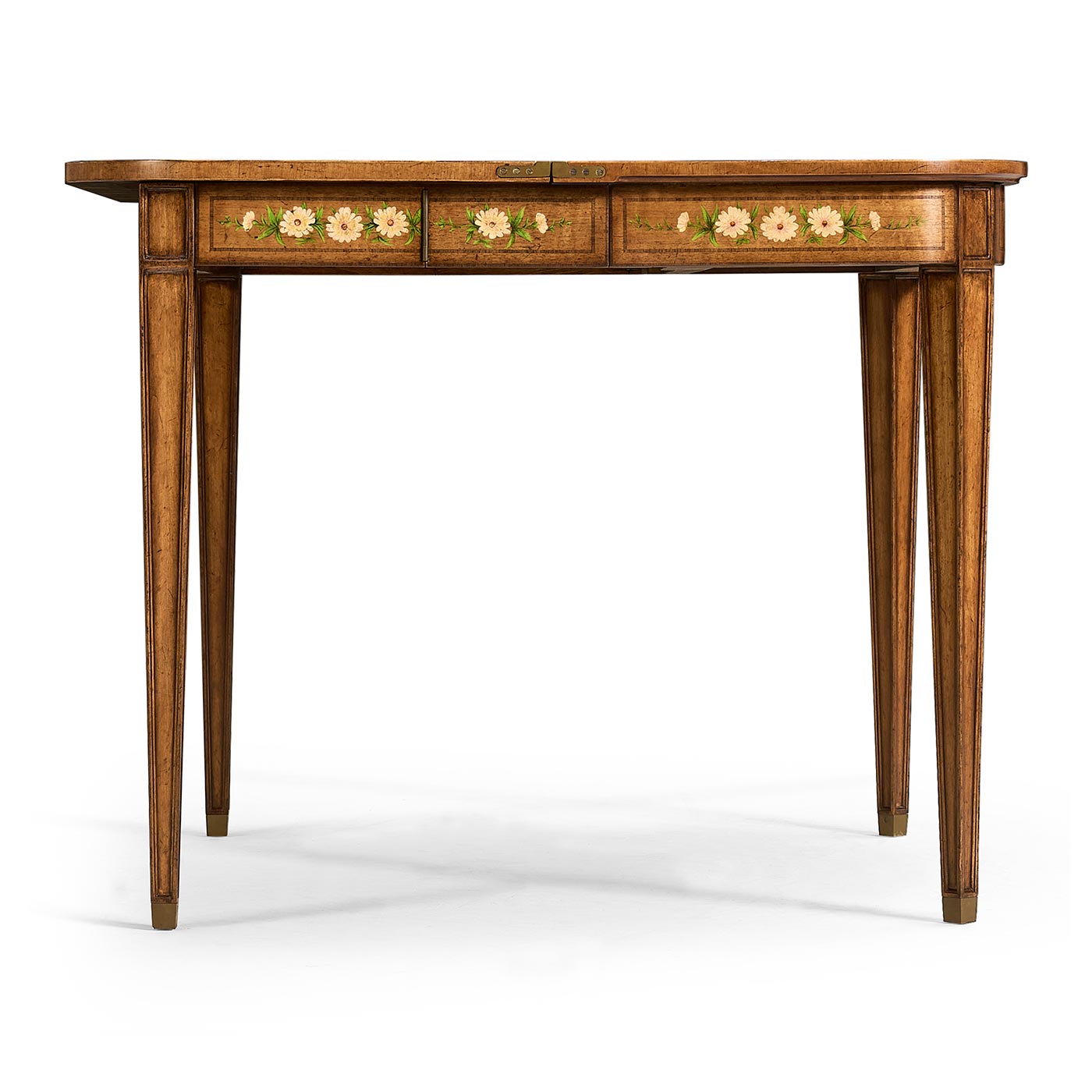 Satinwood Painted Card Table