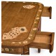 Satinwood Painted Card Table