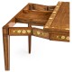 Satinwood Painted Card Table