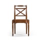 Regency Cross Frame Back Side Chair