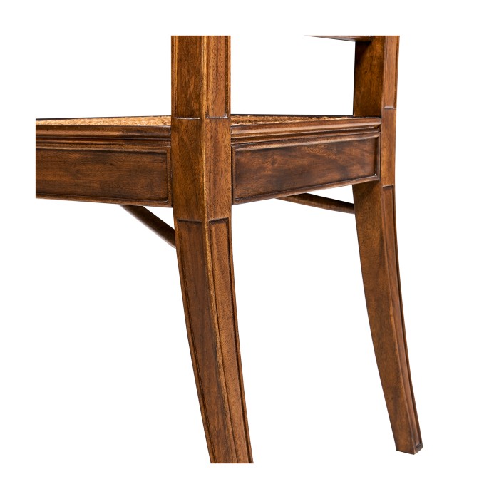 Regency Cross Frame Back Side Chair