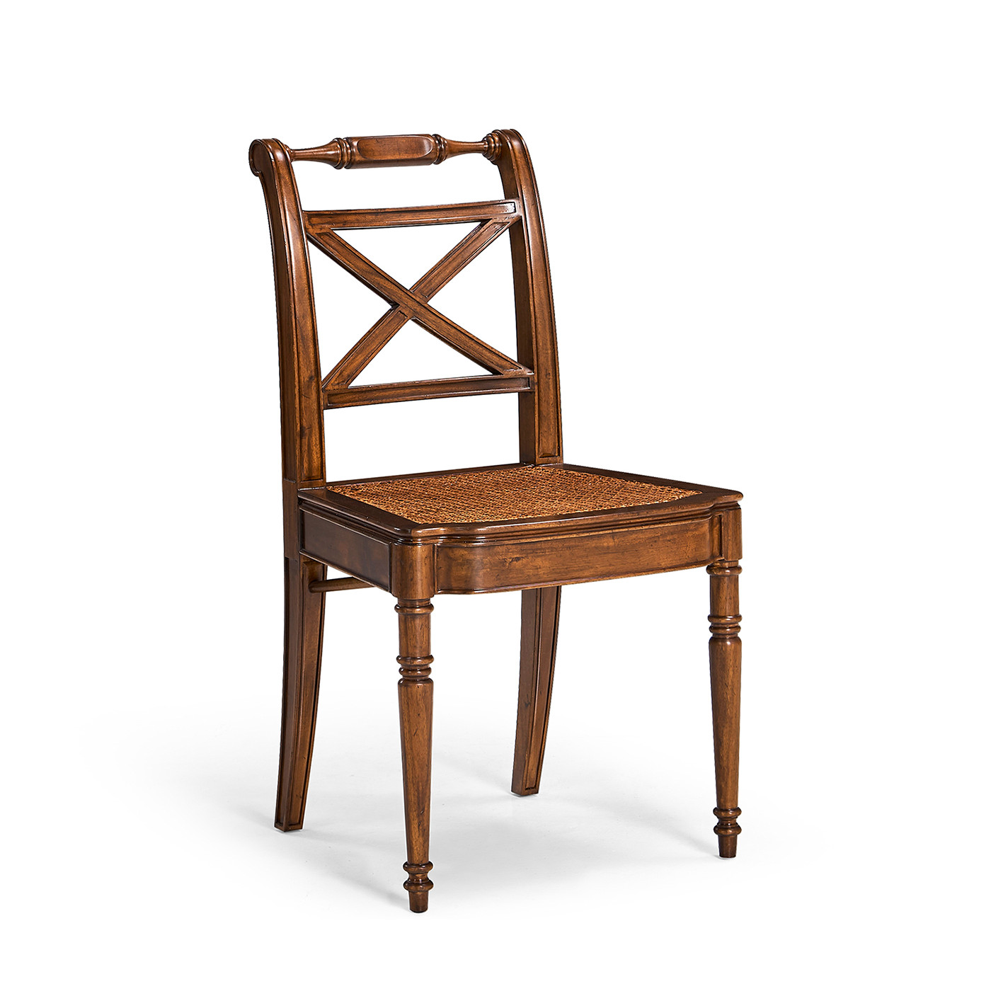 Regency Cross Frame Back Side Chair