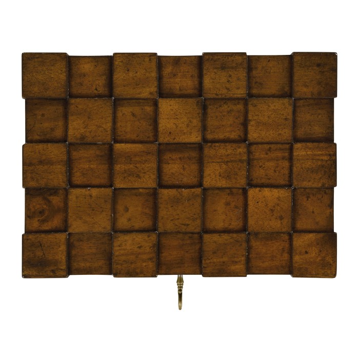 Tesselated Squares Rectangular Box