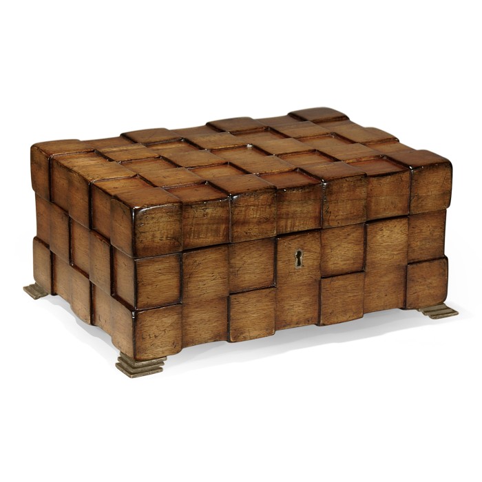 Tesselated Squares Rectangular Box
