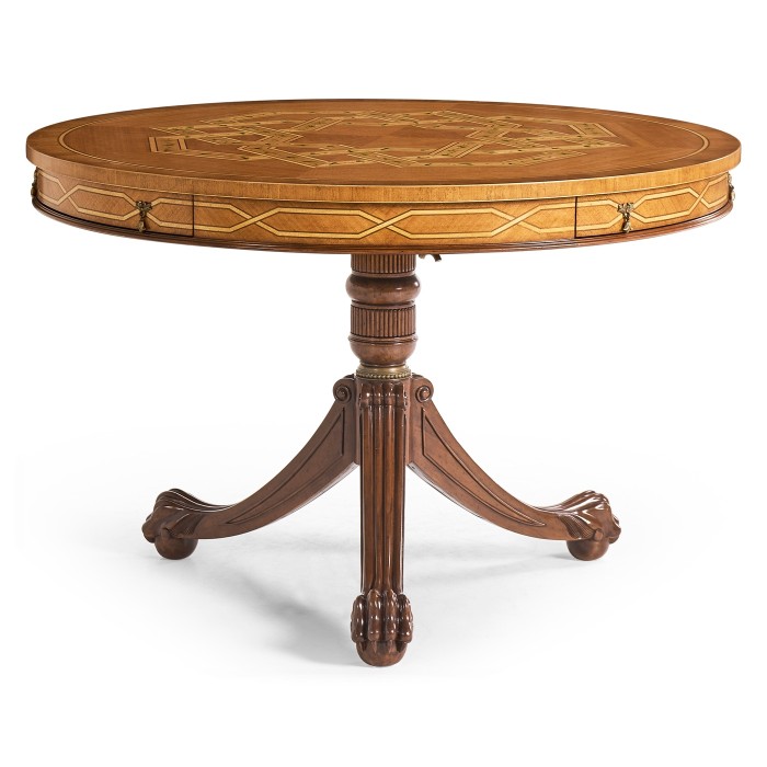 Ball & Claw Centre Table (Satinwood)