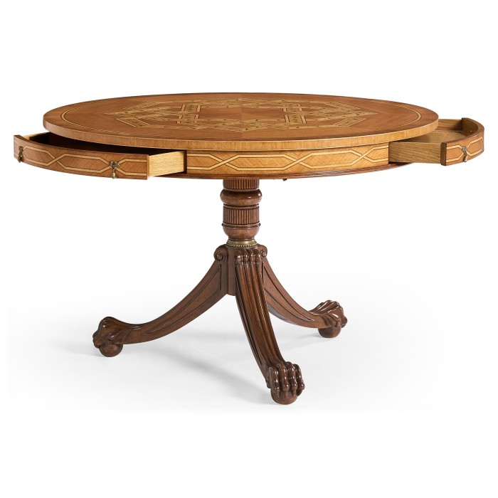 Ball & Claw Centre Table (Satinwood)