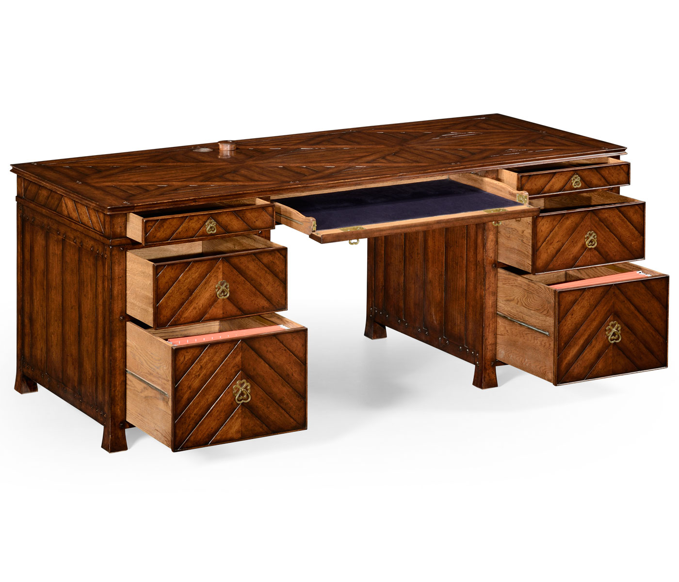 Parquet partner's style desk