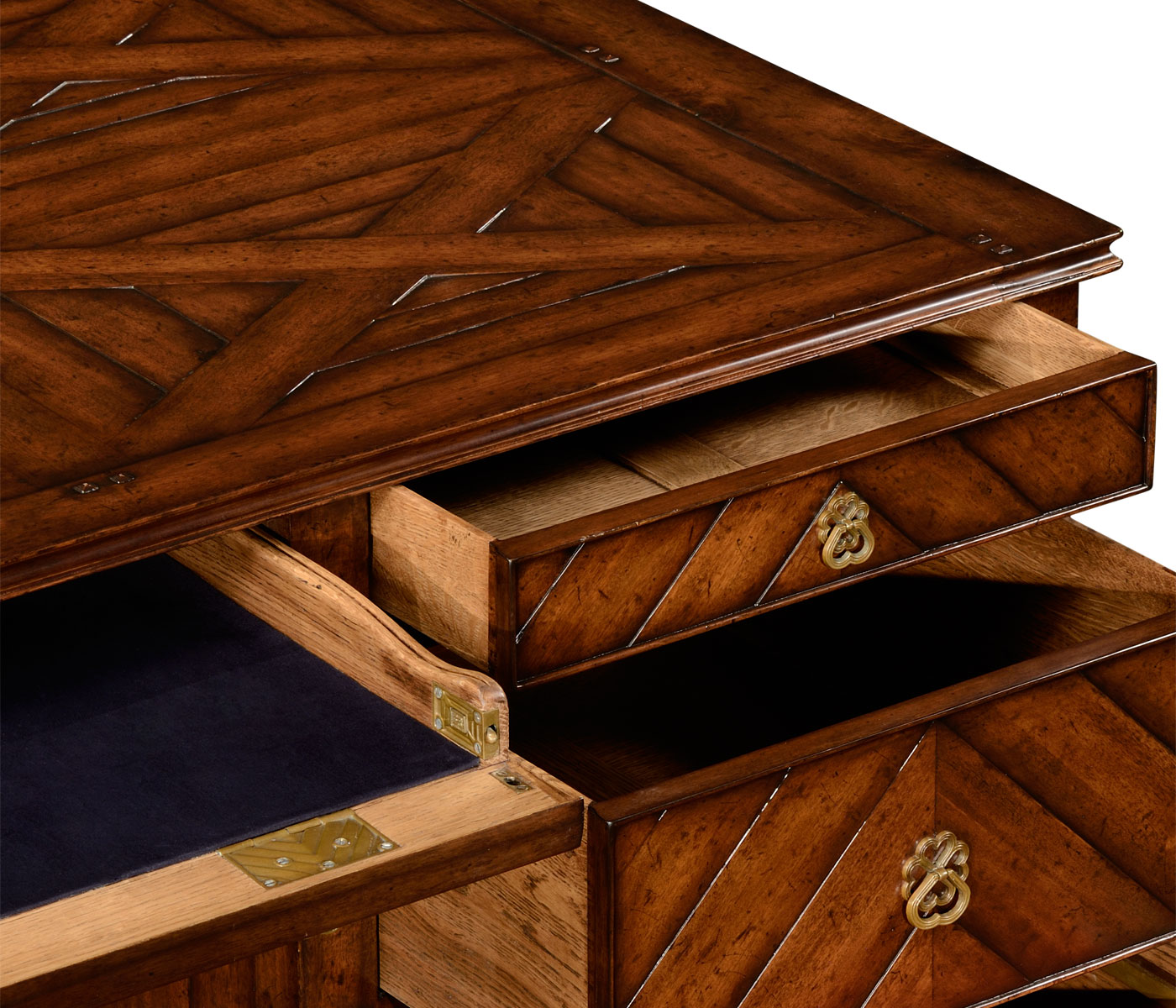Parquet partner's style desk