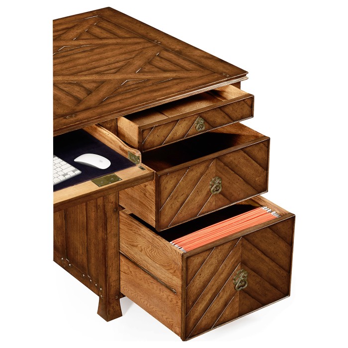 Parquet partner's style desk
