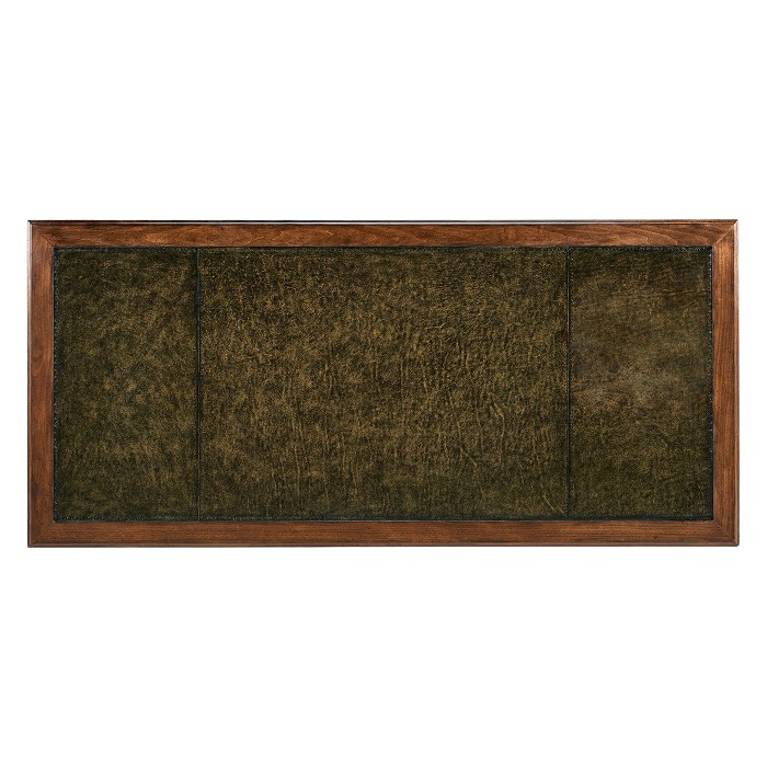 Italian Lions Paw Desk (Leather & Walnut)
