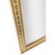 Rectangular Mirror with Églomisé Gilt Borders