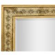 Rectangular Mirror with Églomisé Gilt Borders