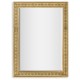Rectangular Mirror with Églomisé Gilt Borders