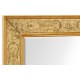 Rectangular Plain Mirror with Gilt Renaissance Decoration (Gold)