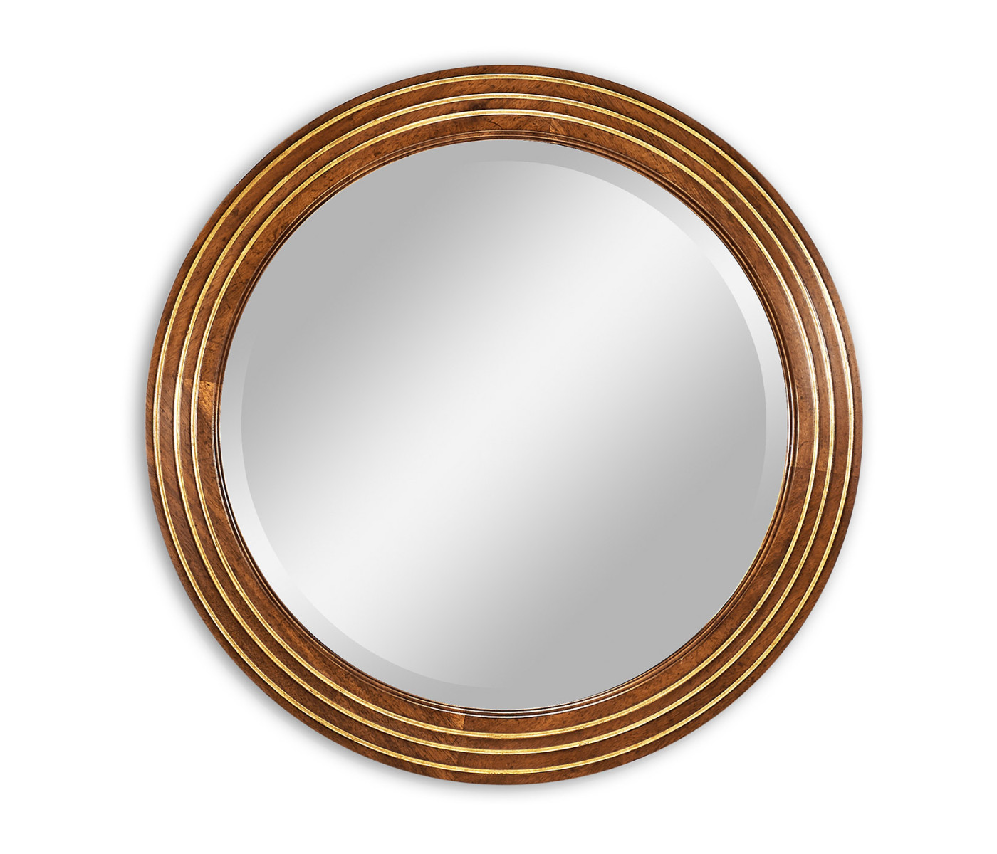Circular stepped surround mirror (Small plain glass)