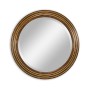 Circular stepped surround mirror (Small plain glass)