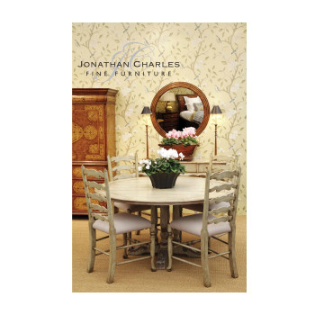 Circular stepped surround mirror (Large plain glass)