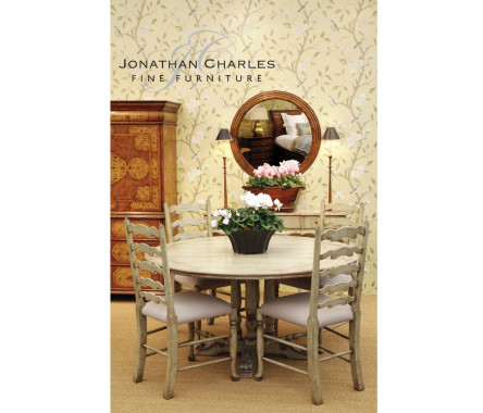 Circular stepped surround mirror (Large plain glass)