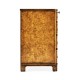 Windsor Walnut Bow Front Chest of Four Drawers