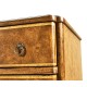 Windsor Walnut Bow Front Chest of Four Drawers