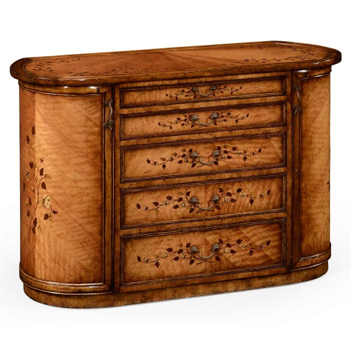 Chest of drawers with painting