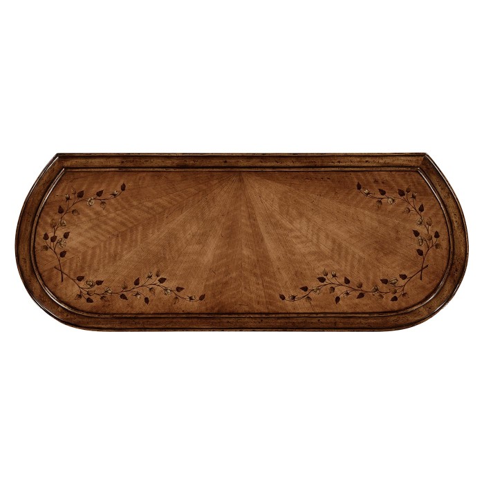 Art nouveau marquetry vanity unit (Satinwood)