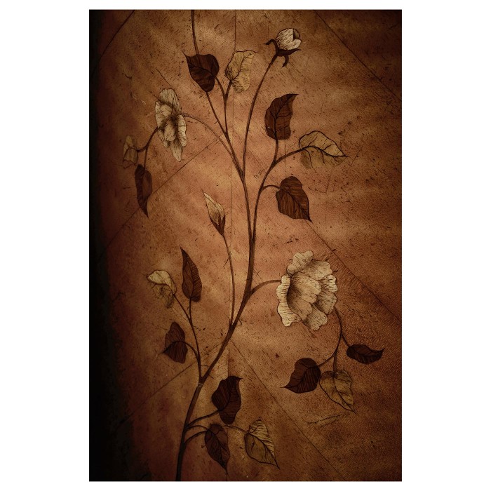 Art nouveau marquetry vanity unit (Satinwood)