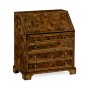 William & Mary Walnut & Oyster Bureau