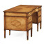 Sheraton satinwood pedesta Desk