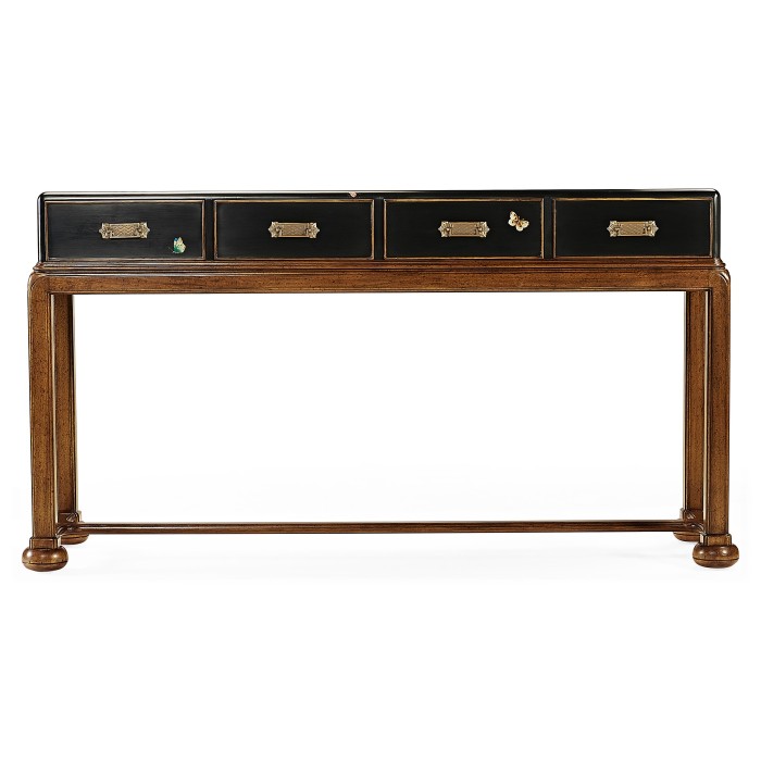 Butterfly console (Walnut & Painted)