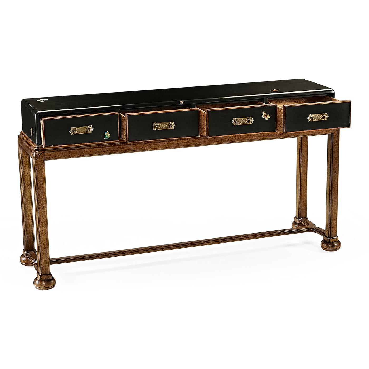 Butterfly console (Walnut & Painted)