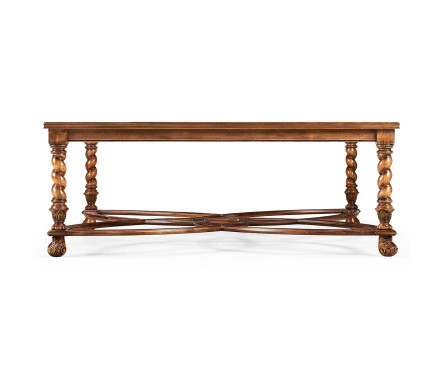 Square oyster coffee table glass top (52