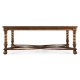 Square oyster coffee table glass top (52