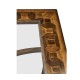 Square oyster coffee table glass top (52