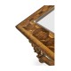 Square oyster coffee table glass top (52