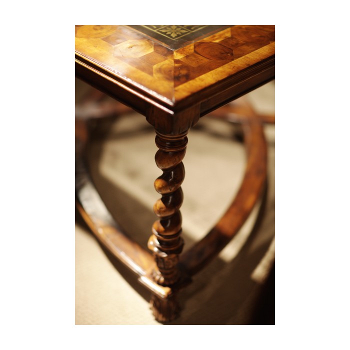 Square oyster coffee table glass top (52