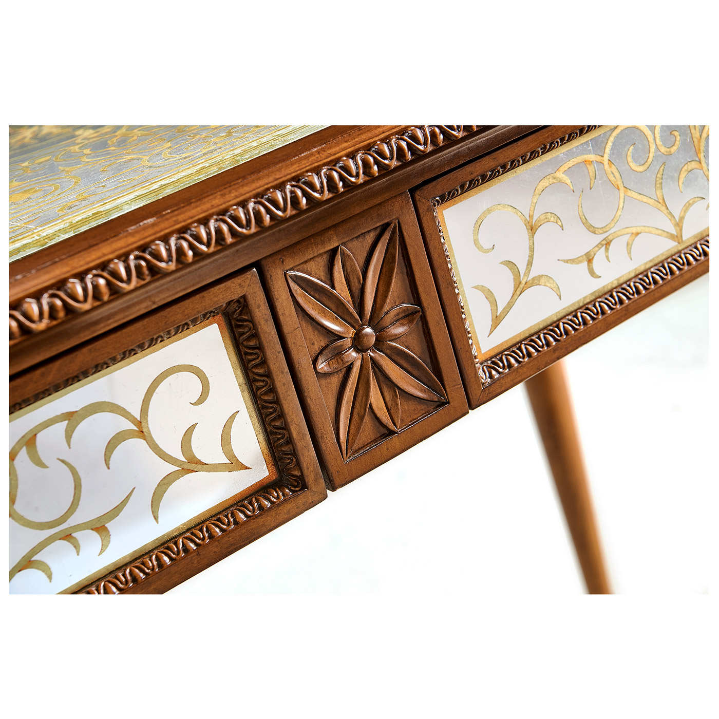 Églomisé library table