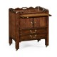George III Style Mahogany Bedside Cabinet