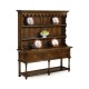 Country Walnut Open Welsh Dresser