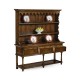 Country Walnut Open Welsh Dresser