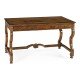 Country style walnut extending desk (Large)