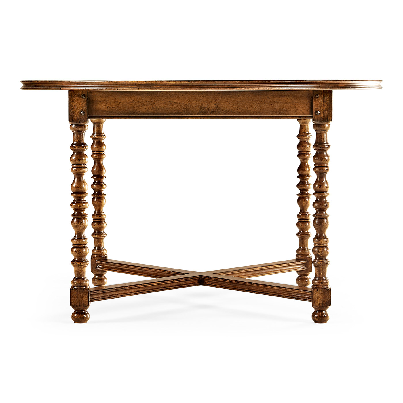 Round Parquet Breakfast Table 48