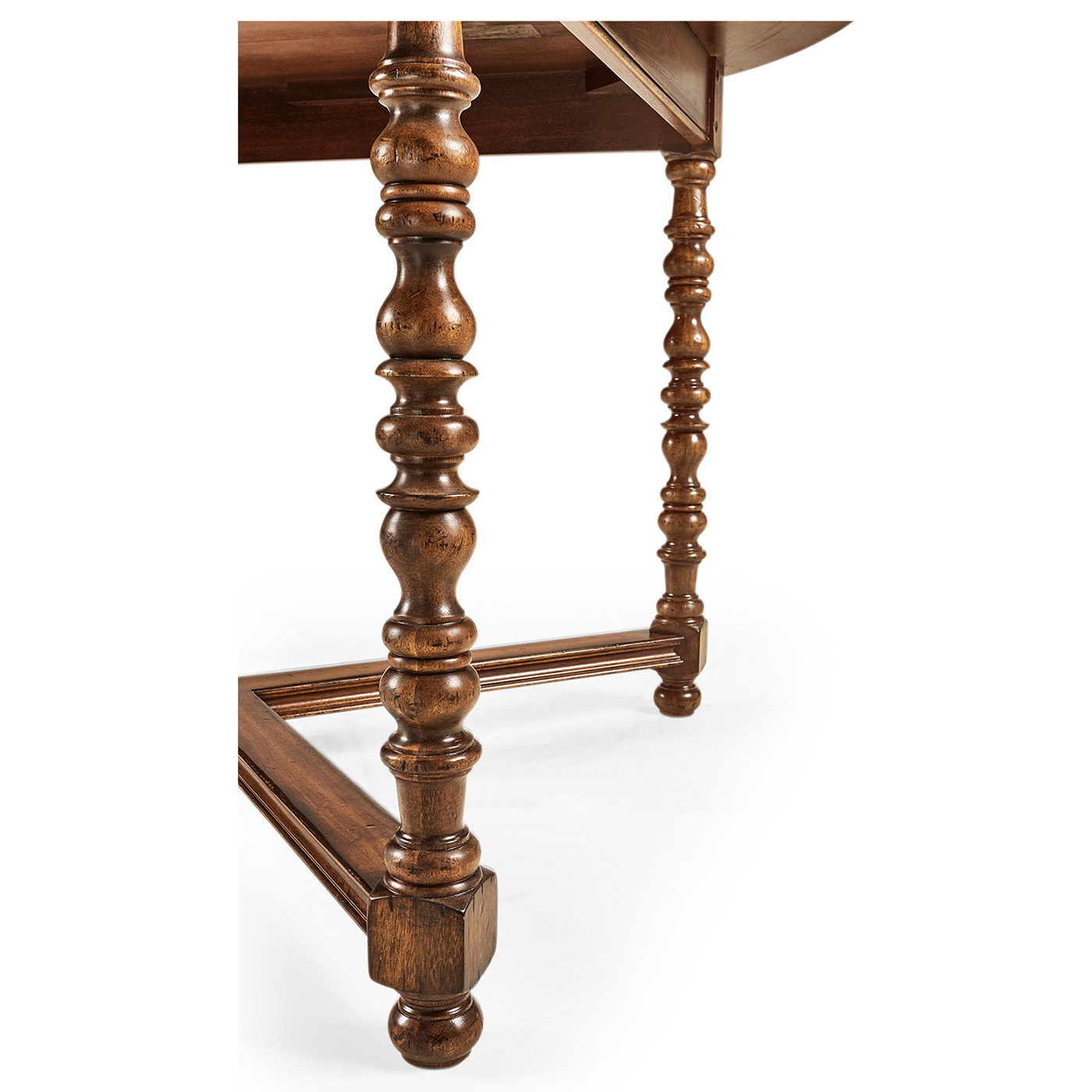 Round Parquet Breakfast Table 48