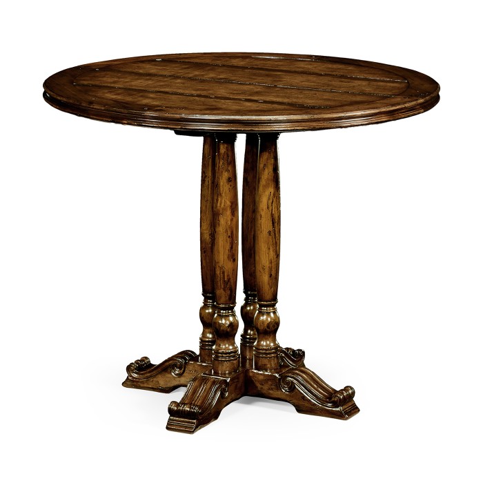 French Round Country Dining Table 36