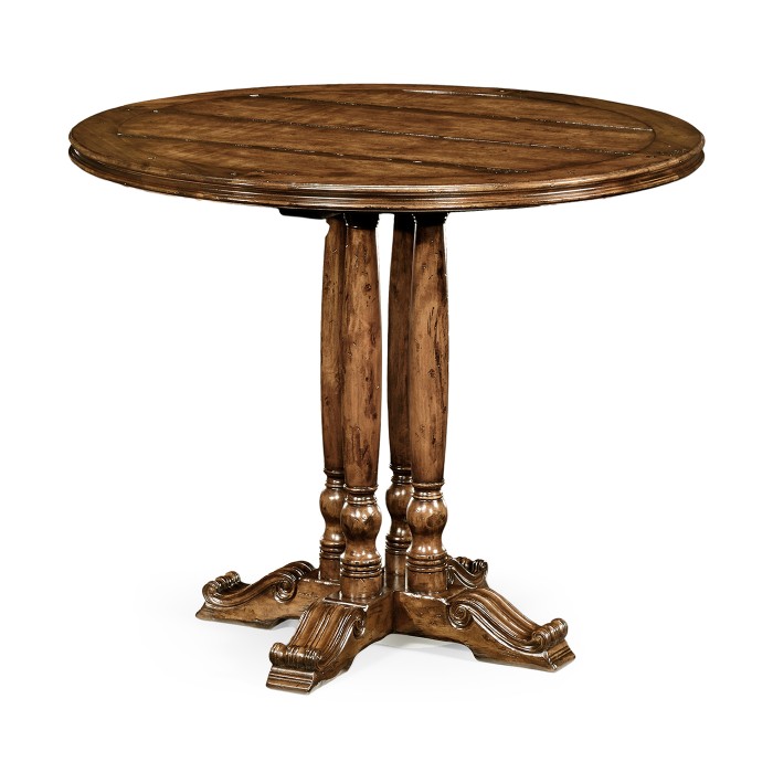 French Round Country Dining Table 36