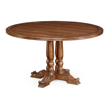 French Round Country Dining Table 54