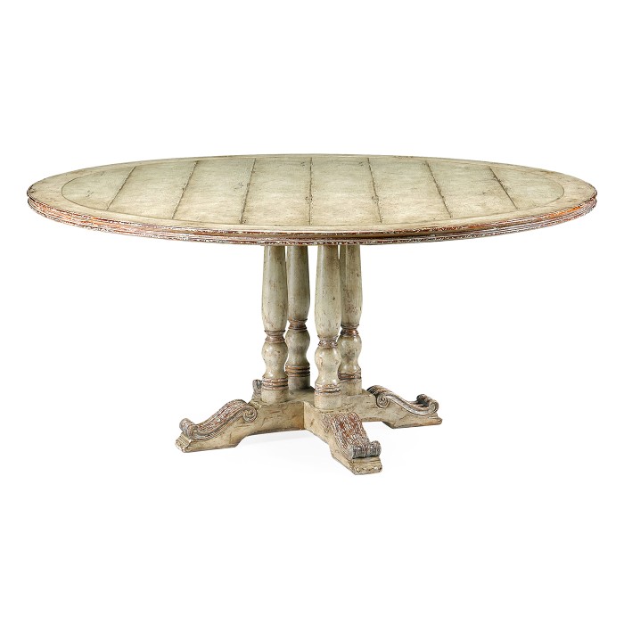 French Round Country Dining Table 70