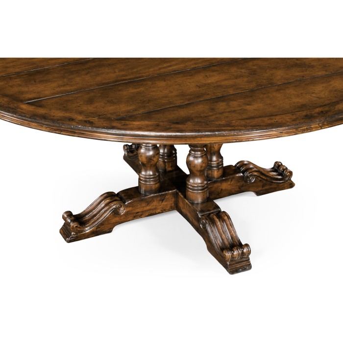 French Round Country Dining Table 70